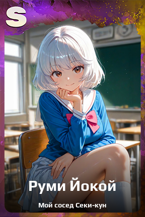 Карточка персонажа Руми Йокой