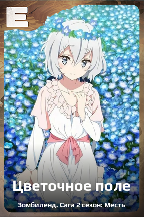 Карточка персонажа Цветочное поле