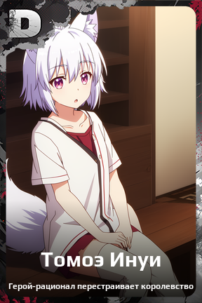 Карточка персонажа Томоэ Инуи