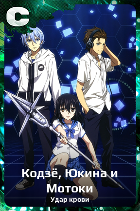 Карточка персонажа Кодзё, Юкина и Мотоки