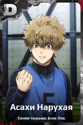 Карточка персонажа Асахи Нарухая