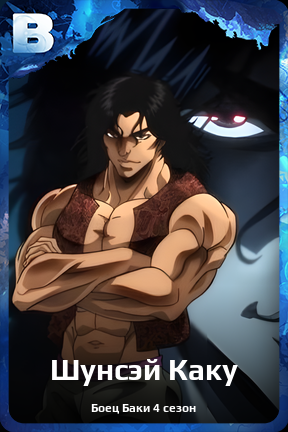Карточка персонажа Шунсэй Каку
