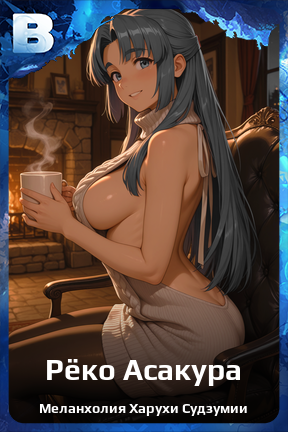 Карточка персонажа Рёко Асакура