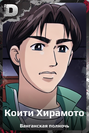 Карточка персонажа Коити Хирамото
