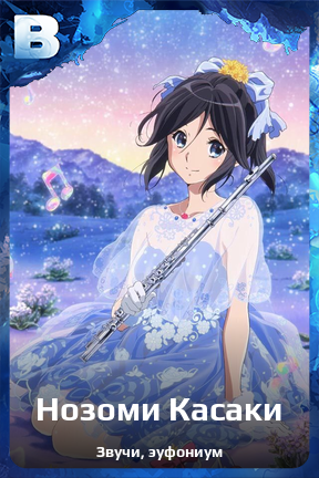 Карточка персонажа Нозоми Касаки