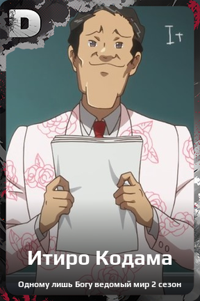 Карточка персонажа Итиро Кодама