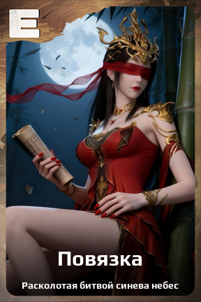 Карточка персонажа Повязка