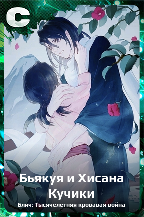 Карточка персонажа Бьякуя и Хисана Кучики