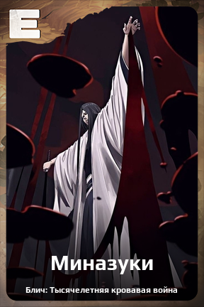 Карточка персонажа Миназуки