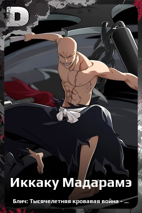 Карточка персонажа Иккаку Мадарамэ