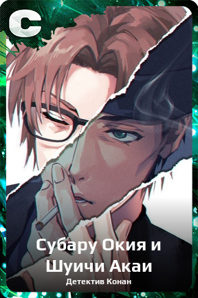Карточка персонажа Субару Окия и Шуичи Акаи