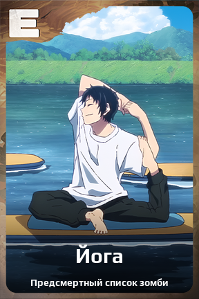 Карточка персонажа Йога