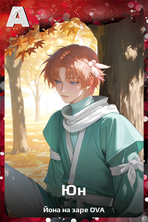 Карточка персонажа Юн