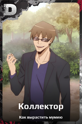 Карточка персонажа Коллектор