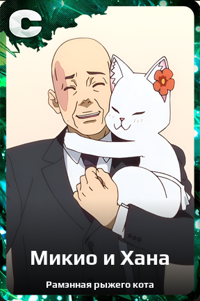 Карточка персонажа Микио и Хана