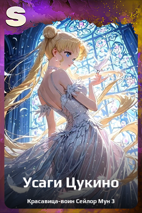 Карточка персонажа Усаги Цукино