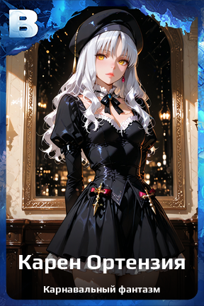 Карточка персонажа Карен Ортензия