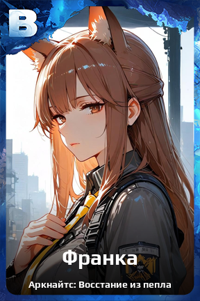 Карточка персонажа Франка