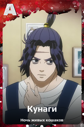 Карточка персонажа Кунаги