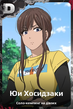 Карточка персонажа Юи Хосидзаки