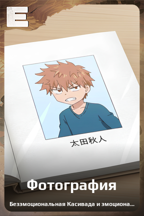 Карточка персонажа Фотография