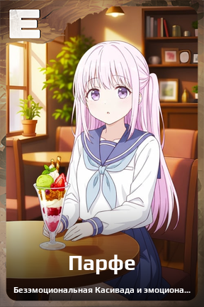 Карточка персонажа Парфе