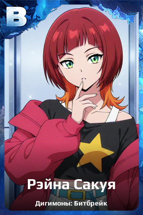 Карточка персонажа Рэйна Сакуя
