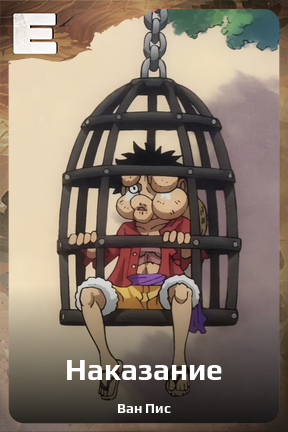 Карточка персонажа Наказание