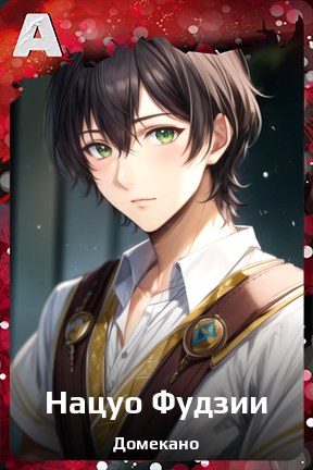 Карточка персонажа Нацуо Фудзии