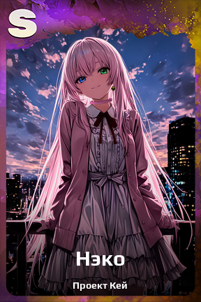 Карточка персонажа Нэко